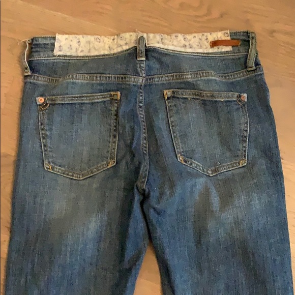 Slim Embroidered Boyfriend Jeans - Picture 3 of 3